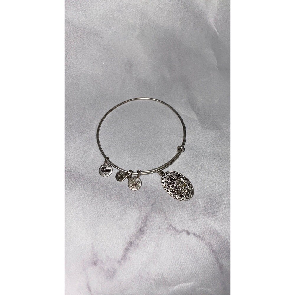 Alex & Ani “Daughter” charm bracelet, made in the USA